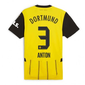 Billiga Borussia Dortmund Waldemar Anton #3 Hemmatröja 2024-25 Kortärmad